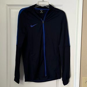 Navy Blue Nike Soccer Jacket
